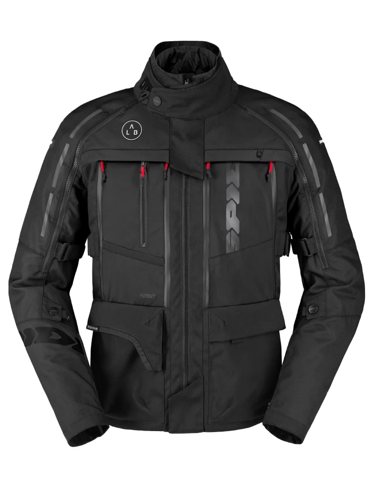 Kurtka motocyklowa tekstylna Spidi 4 Season V3 czarna