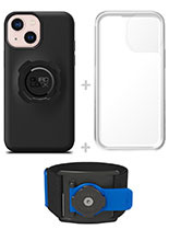 Zestaw do biegania: etui na telefon iPhone 13 mini + wodoodporny pokrowiec + opaska sportowa Quad Lock