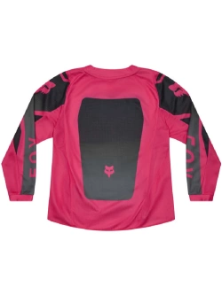 Bluza enduro dziecięca Fox 180 Shield czarno-różowa