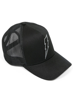 Czapka z daszkiem John Doe Trucker Hat Flash czarna