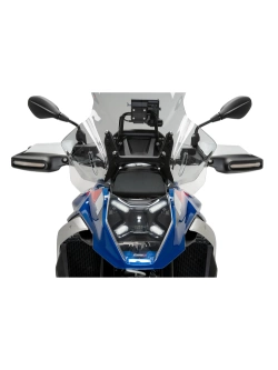 Osłona lampy PUIG BMW R1300GS/ Option 719 Tramontana/ Triple Black/ Trophy (23-) przeźroczysta
