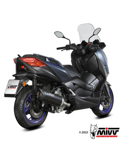 Tłumik motocyklowy Slip-On (Mover) MIVV do Yamaha X-Max 300 (21-) czarny