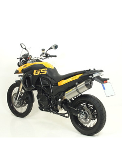 Tłumik Arrow BMW F 650 GS [08-12], BMW F 800 GS / Adventure [08-18] [Maxi Race-Tech, Titanium + Carbon]