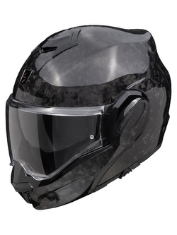 Kask szczękowy Scorpion Exo-Tech Evo Carbon Onyx czarny