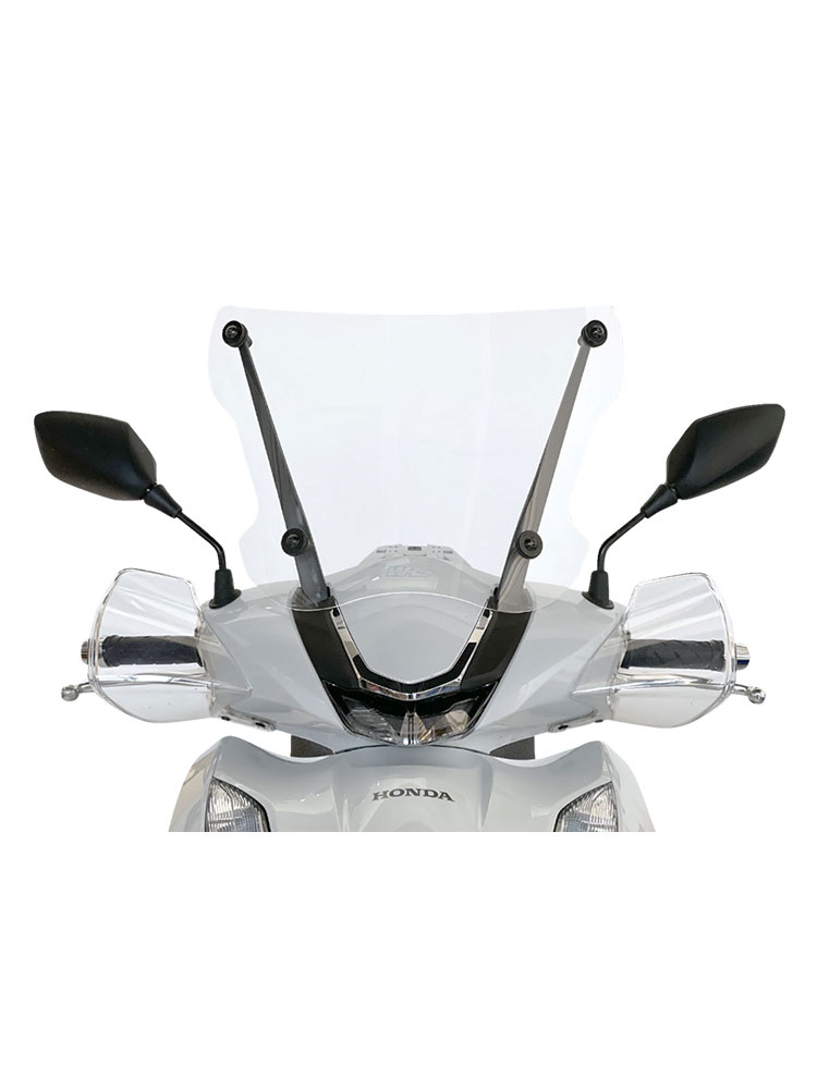 Szyba motocyklowa WRS Sport Honda SH 125/ 150 (20-24), SH 350 (21-24) przezroczysta