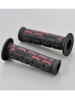 Manetki Daytona Products GrippyGrip GGD-Ground do kierownic o średnicy 22,2 [mm] czarno-czerwone