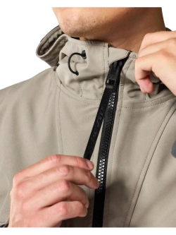 Softshell motocyklowy REV’IT! Boson brązowo-szary