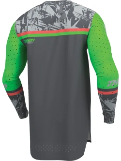 Bluza enduro Thor Sportmode Punkd szaro-zielona
