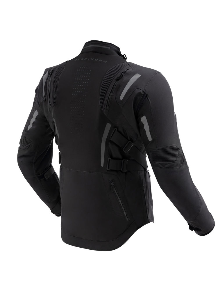 Kurtka motocyklowa tekstylna Rebelhorn Hiker IV czarna