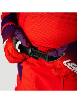 Spodnie cross Leatt Moto 4.5 Sunburn czerwono-niebieskie