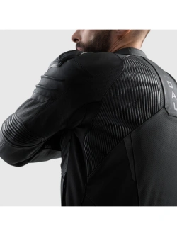 Kurtka motocyklowa skórzana Rebelhorn Vandal 2 czarna