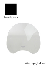 Szyba motocyklowa MRA Touring "NTM" BMW R Nine-T [wszystkie roczniki] czarna