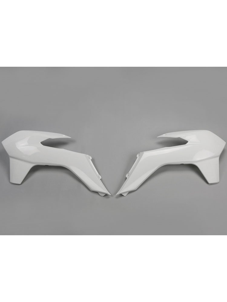 Osłony chłodnicy UFO do KTM SX / EXC / SX-F / EXC-F białe