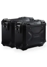 Zestaw: kufry boczne + stelaże Pro TRAX ADV SW-Motech Ducati DesertX 937 (26-) czarne [poj.: 45 + 37l]