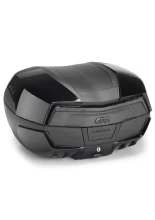 Kufer centralny GIVI Monokey V58NB Maxia 5 z dodatkowym ryglem wewnętrznym, czarny [pojemność: 58 litrów]