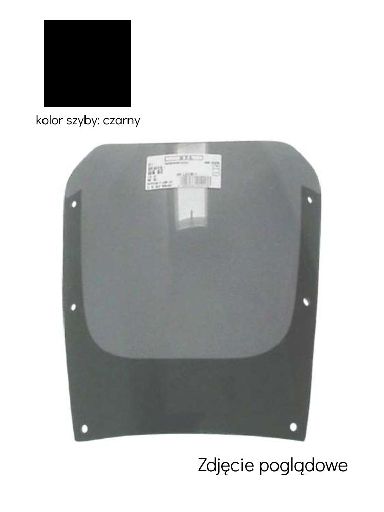 Szyba motocyklowa MRA oryginalny kształt "O" Kawasaki GPX 600 R (wszystkie roczniki) czarna