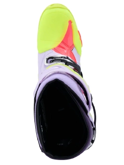 Buty enduro Alpinestars MX Tech 10 Supervented fioletowo-różowe-fluo