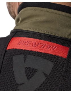 Kurtka motocyklowa tekstylna REV'IT! Dominator 3 GTX czarno-zielona