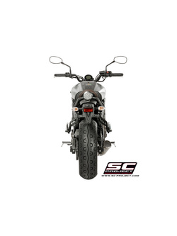 Pełny układ wydechowy 2-1, SC-Project Conic 70's Stainless steel - Yamaha XSR 700 [16-20]