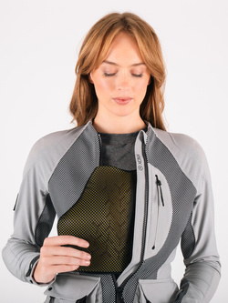 Koszula z ochraniaczami damska Knox Tor DUO szara