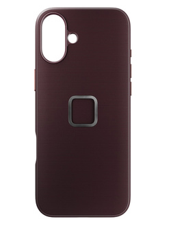 Etui Peak Design Mobile Everyday Fabric do smartfona iPhone 16 Plus bordowe