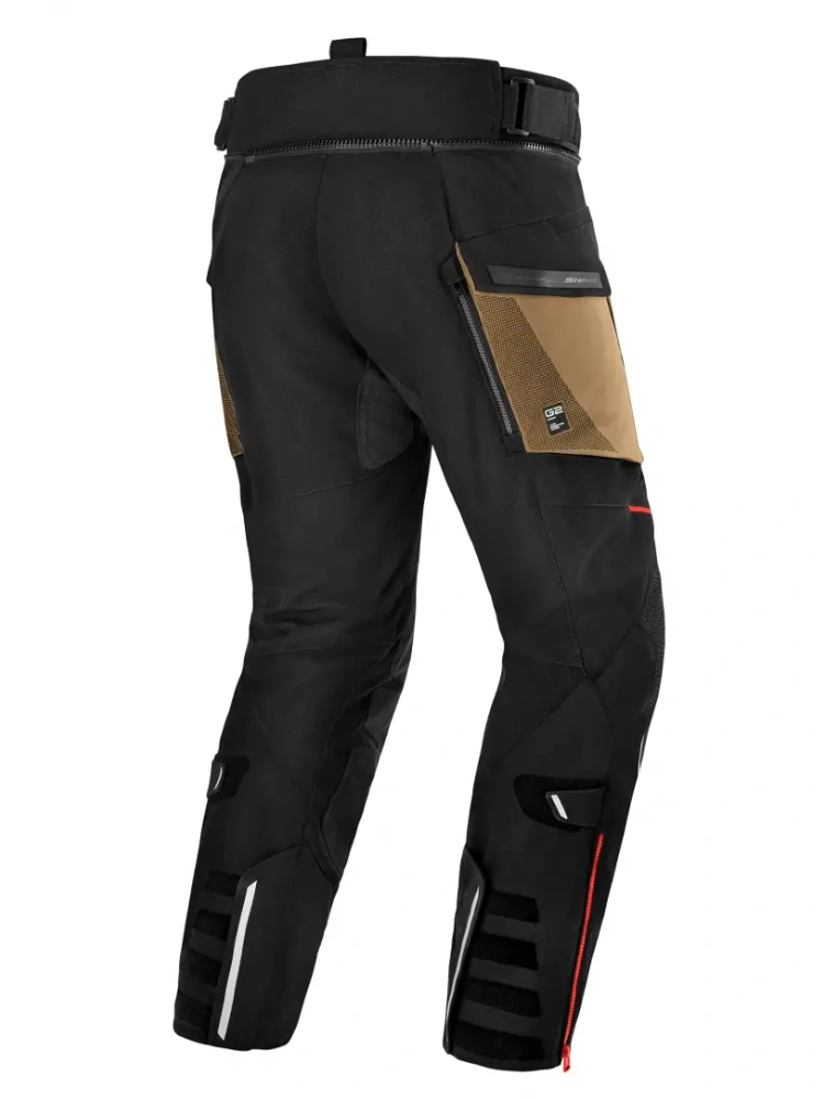 Spodnie motocyklowe tekstylne Shima Hero 3.0 brązowe