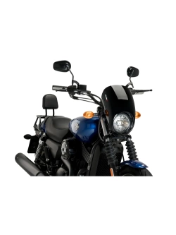 Półowiewka motocyklowa sportowa PUIG Anarchy Harley Davidson Street 750 XG750 (15-21) czarna