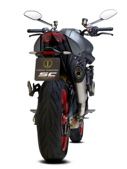 Tłumik motocyklowy SC-Project SC1-S Ducati Monster 937 (21-24) tytan