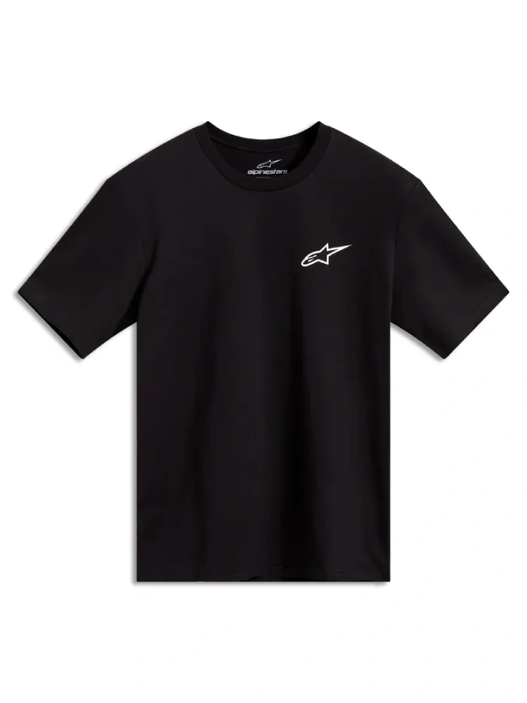 Koszulka z krótkim rękawem Alpinestars Combo Back CSF czarna