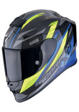 Kask integralny Scorpion EXO-R1 EVO Carbon Air Runner czarno-niebiesko-żółty