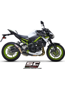 Tłumik Slip-On CR-T SC-Project włókno węglowe do Kawasaki Z 900 (20-21) bez osłony z włókna węglowego