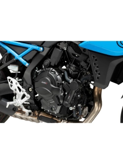 Pokrywy dekli silnika PUIG Suzuki DL800 V-Storm Tech (23-24)/ GSX-8R (24-)/ GSX-8S (23-) czarne
