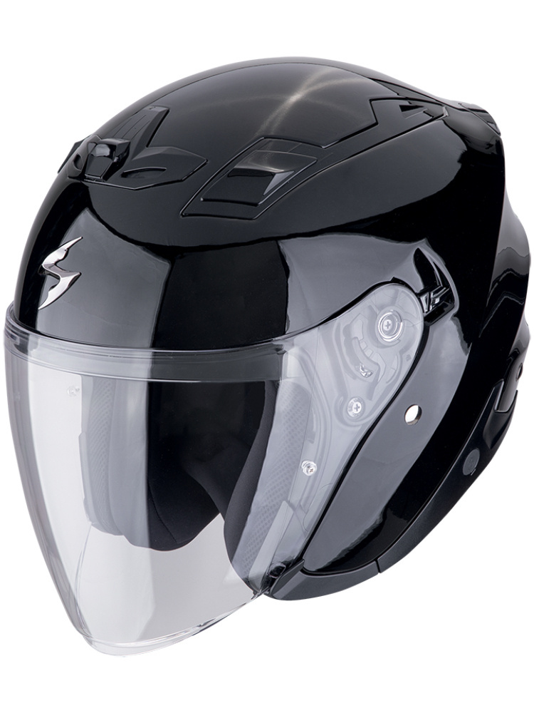 Kask otwarty Scorpion EXO-Z1 Solid czarny połysk