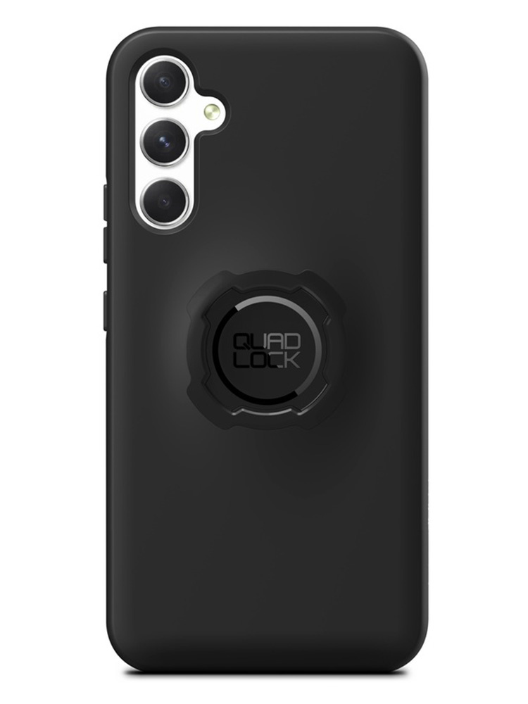 Zestaw na motocykl: etui na telefon Samsung Galaxy A34 + wodoodporny pokrowiec + mocowanie Quad Lock