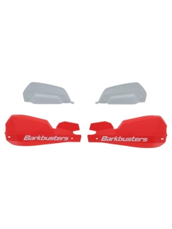Handbary Barkbusters VPS + zestaw mocujący do BMW F650GS (-07), G650GS (08-10) czerwone