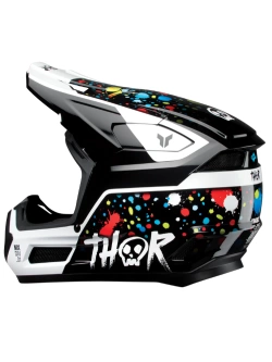 Kask enduro dziecięcy Thor Fleet Splat czarny