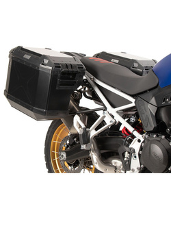 Zestaw: kufry boczne + stelaże Hepco&Becker Xplorer Cutout do BMW F 900 GS (24-) czarne