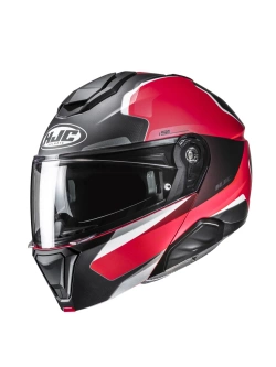 Kask szczękowy HJC i91 Felio czarno-czerwony