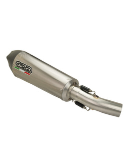 Pełny układ wydechowy G.P.R Gpe Ann. Titanium Racing [Titanium] - Honda CB 500 X [16-18] e4