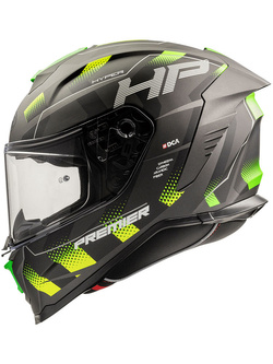 Kask integralny Premier Hyper HP6BM czarno-żółto-zielony