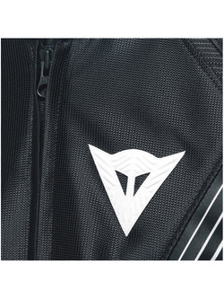 Kurtka motocyklowa tekstylna Dainese Super Rider 2 Absoluteshell czarno-biała