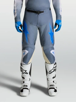 Spodnie cross Alpinestars MX Racer Amber szaro-niebieskie