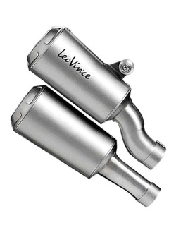 Podwójny tłumik motocyklowy LeoVince LV-10 [Slip-On, Stainless Steel] do Triumph Speed Triple 1200 RR/ RS (21-24)