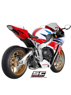 Tłumik owalny carbon Slip-on SC-Project do Honda CBR 1000 RR / SP [14-16]