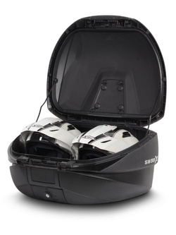 Poszerzany kufer centralny Shad SH59X z aluminiową pokrywą (46, 52 i 58 litrów)