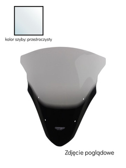 Szyba motocyklowa MRA Touring "T" Kawasaki ER 6 F (12-) przeźroczysta