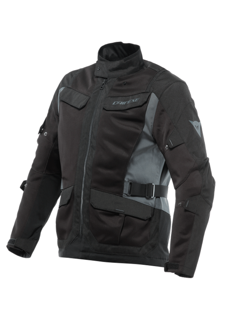Kurtka motocyklowa tekstylna Dainese Desert Tex czarno-szara
