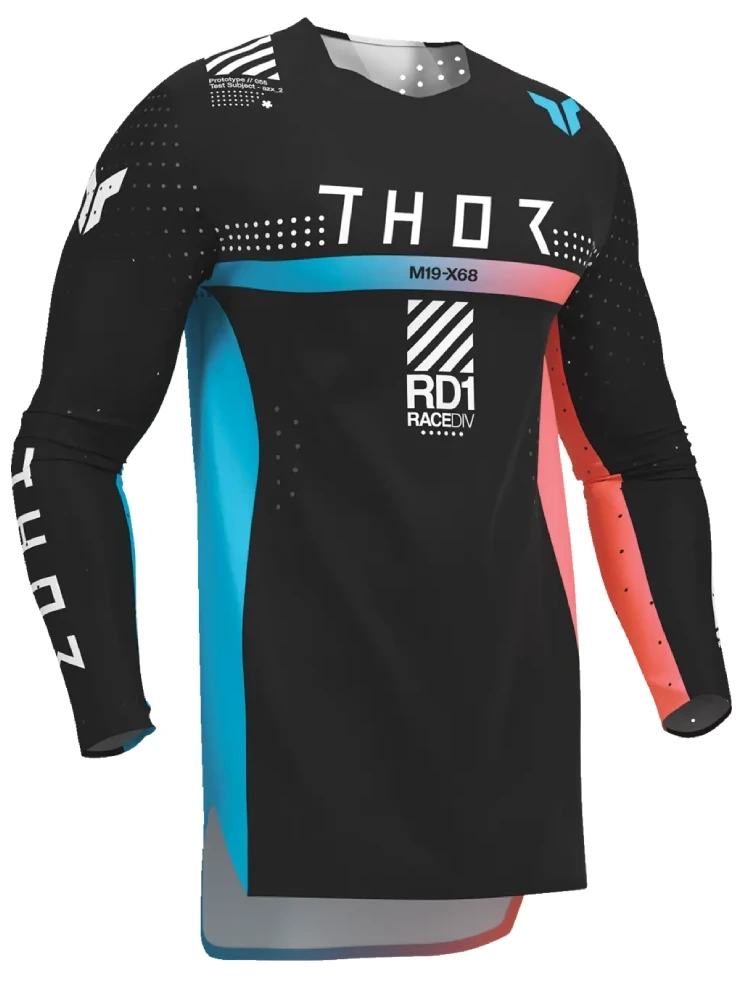 Bluza enduro Thor Sportmode Synth czarna