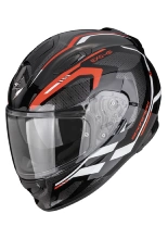 Kask integralny Scorpion Exo-491 Kripta czarno-czerwono-biały
