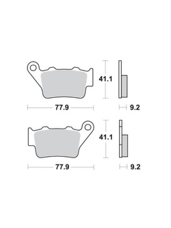 KLOCKI HAMULCOWE SBS 675 SI